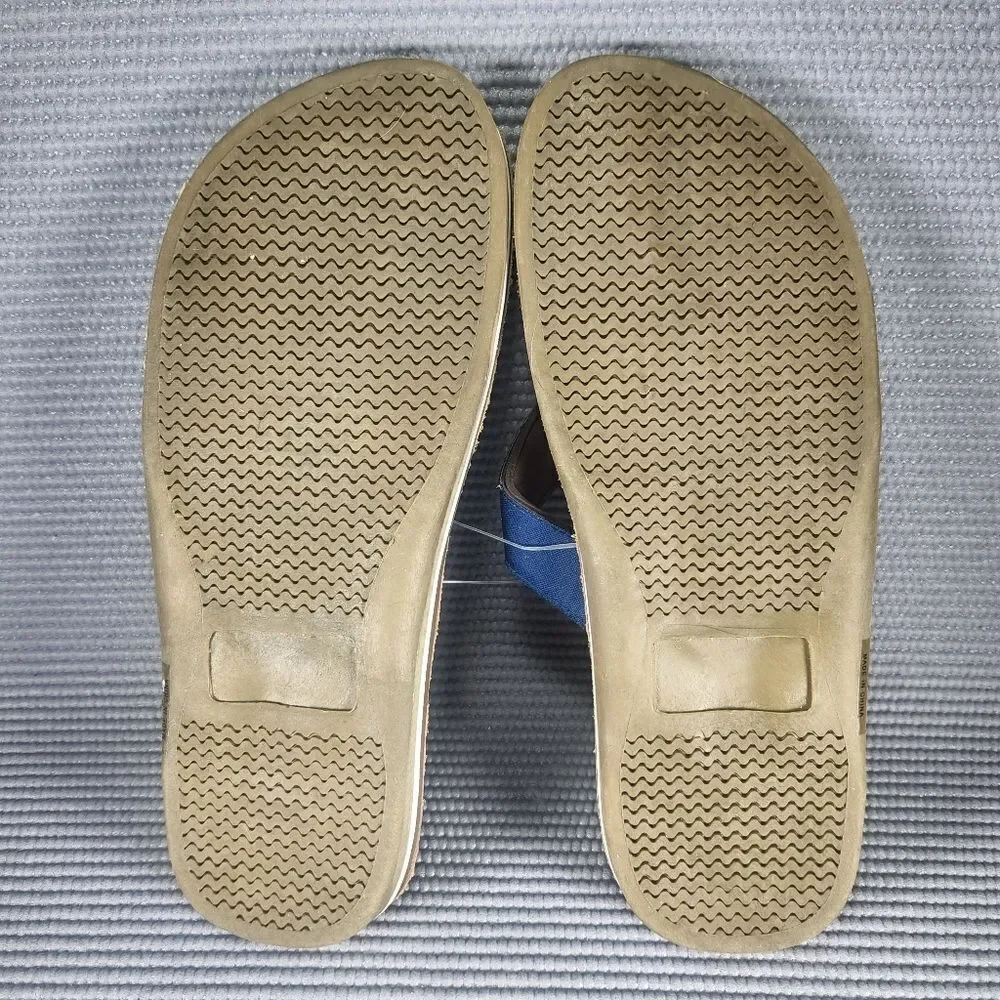 NWT Z Line LSU Tigers Flip Flops Men's Size 9 Memory Foam Comfort Sandals